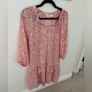 Natalie Martin Silk cover up or mumu dress